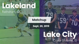 Matchup: Lakeland  vs. Lake City  2019