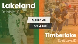 Matchup: Lakeland  vs. Timberlake  2019