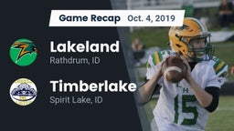 Recap: Lakeland  vs. Timberlake  2019