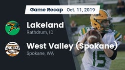 Recap: Lakeland  vs. West Valley  (Spokane) 2019