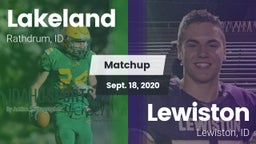 Matchup: Lakeland  vs. Lewiston  2020