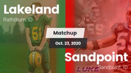 Matchup: Lakeland  vs. Sandpoint  2020