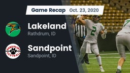 Recap: Lakeland  vs. Sandpoint  2020