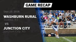 Recap: Washburn Rural  vs. Junction City  2016