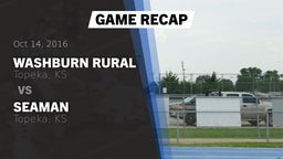 Recap: Washburn Rural  vs. Seaman  2016