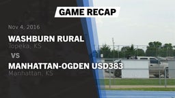 Recap: Washburn Rural  vs. Manhattan-Ogden USD383 2016