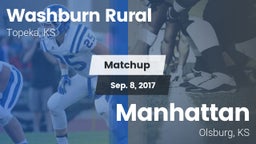 Matchup: Washburn Rural High vs. Manhattan  2017