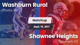 Matchup: Washburn Rural High vs. Shawnee Heights  2017