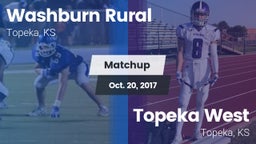Matchup: Washburn Rural High vs. Topeka West  2017