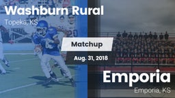 Matchup: Washburn Rural High vs. Emporia  2018