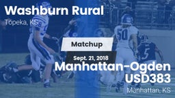 Matchup: Washburn Rural High vs. Manhattan-Ogden USD383 2018