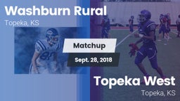 Matchup: Washburn Rural High vs. Topeka West  2018