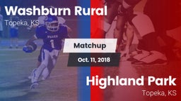 Matchup: Washburn Rural High vs. Highland Park  2018