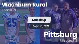 Matchup: Washburn Rural High vs. Pittsburg  2020