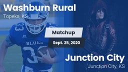 Matchup: Washburn Rural High vs. Junction City  2020