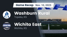 Recap: Washburn Rural  vs. Wichita East  2023