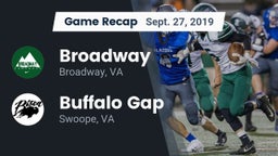 Recap: Broadway  vs. Buffalo Gap  2019