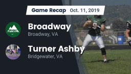 Recap: Broadway  vs. Turner Ashby  2019