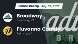 Recap: Broadway  vs. Fluvanna County  2022