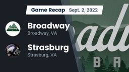 Recap: Broadway  vs. Strasburg  2022
