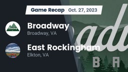 Recap: Broadway  vs. East Rockingham  2023