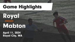 Royal  vs Mabton  Game Highlights - April 11, 2024
