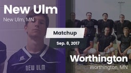 Matchup: New Ulm  vs. Worthington  2017