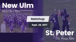 Matchup: New Ulm  vs. St. Peter  2017