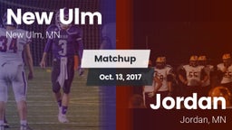 Matchup: New Ulm  vs. Jordan  2017