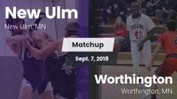 Matchup: New Ulm  vs. Worthington  2018
