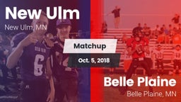 Matchup: New Ulm  vs. Belle Plaine  2018