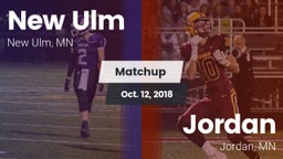 Matchup: New Ulm  vs. Jordan  2018
