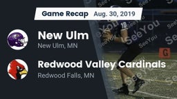 Recap: New Ulm  vs. Redwood Valley Cardinals 2019