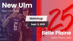 Matchup: New Ulm  vs. Belle Plaine  2019