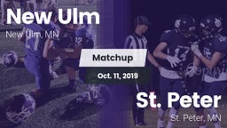 Matchup: New Ulm  vs. St. Peter  2019