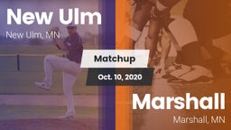 Matchup: New Ulm  vs. Marshall  2020