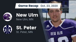Recap: New Ulm  vs. St. Peter  2020