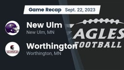 Recap: New Ulm  vs. Worthington  2023