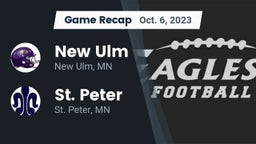 Recap: New Ulm  vs. St. Peter  2023