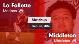 Matchup: La Follette High vs. Middleton  2016