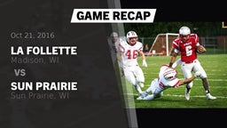 Recap: La Follette  vs. Sun Prairie  2016