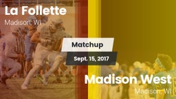 Matchup: La Follette High vs. Madison West  2017