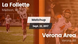 Matchup: La Follette High vs. Verona Area  2017