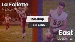 Matchup: La Follette High vs. East  2017