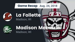Recap: La Follette  vs. Madison Memorial  2018
