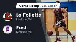 Recap: La Follette  vs. East  2017