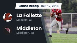 Recap: La Follette  vs. Middleton  2018