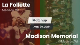 Matchup: La Follette High vs. Madison Memorial  2019