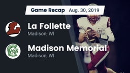 Recap: La Follette  vs. Madison Memorial  2019