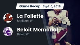 Recap: La Follette  vs. Beloit Memorial  2019